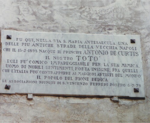 [lapide in via Antesaecula n.19]