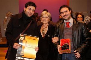 [Guadagno e Turco con Liliana de Curtis]